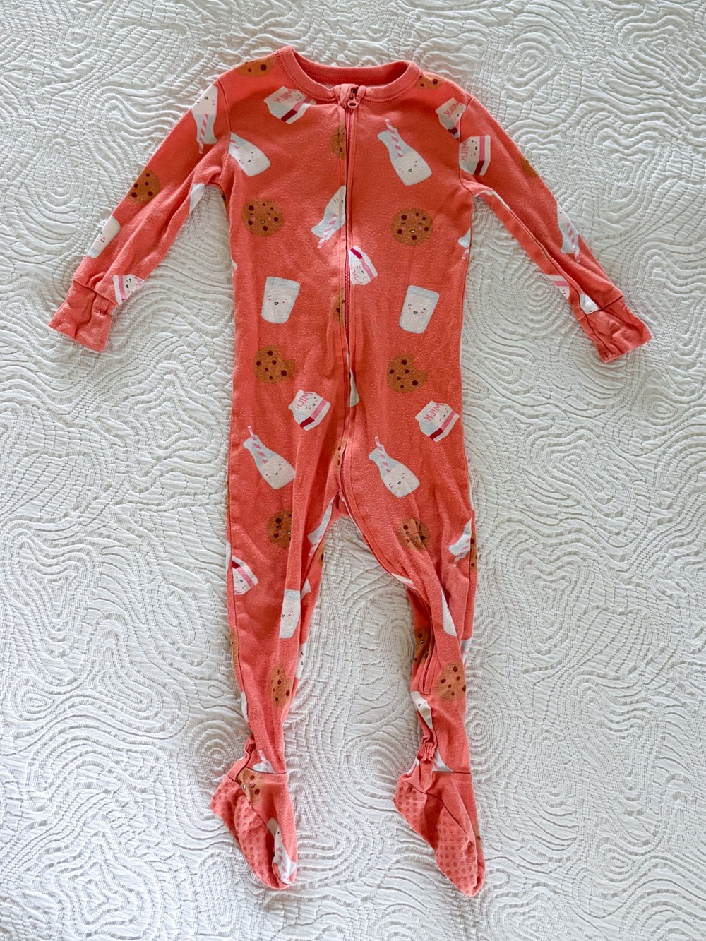 Old Navy Milk & Cookies Footie Pajamas